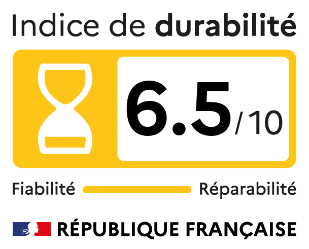 Indice durabilité de 6.5