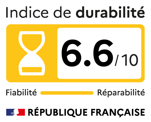 Indice durabilité de 6.6