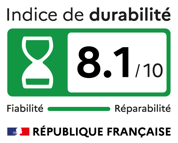 Indice durabilité de 8.1