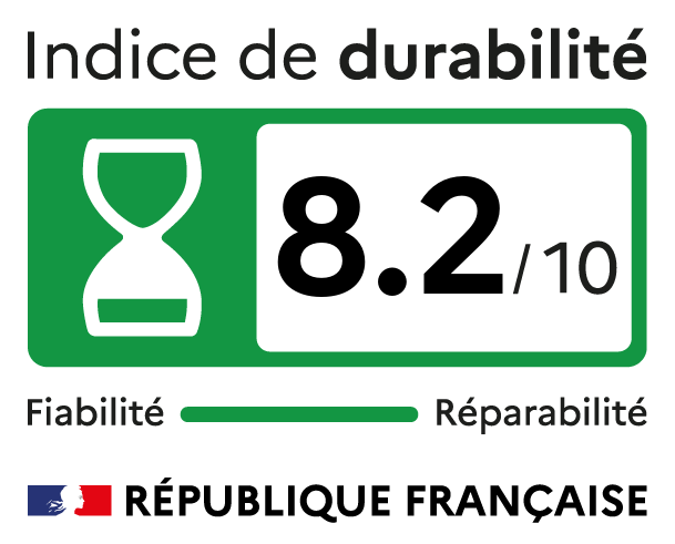 Indice durabilité de 8.2