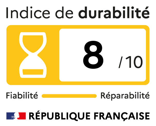 Indice durabilité de 8