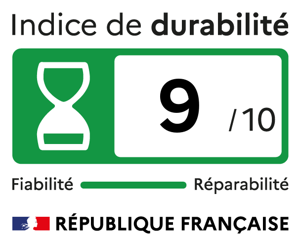 Indice durabilité de 9