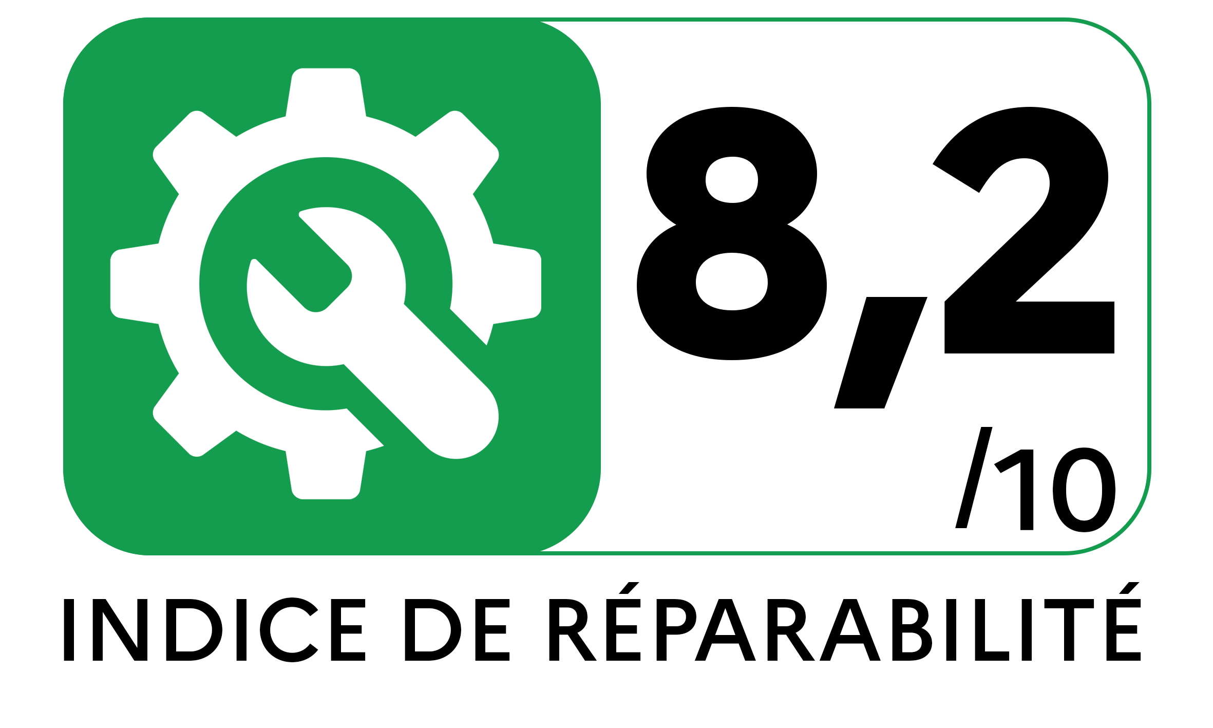 Indice réparabilité de 8.2
