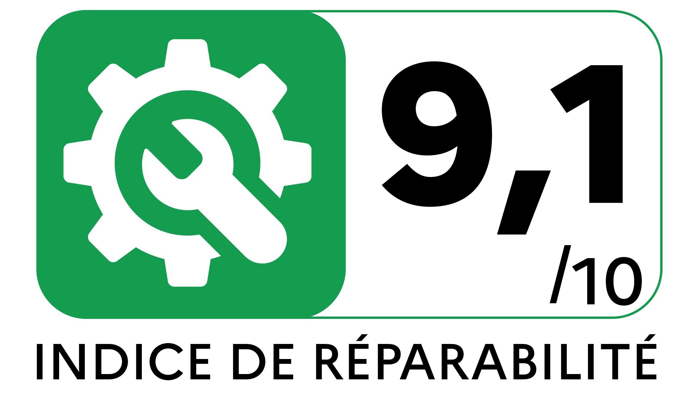Indice réparabilité de 9.1