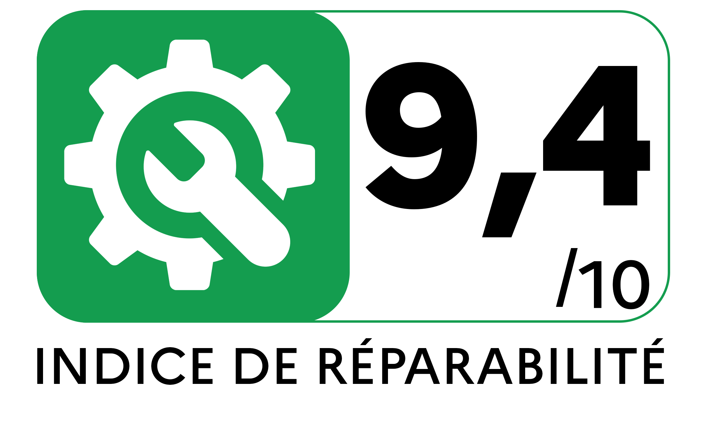 Indice réparabilité de 9.4