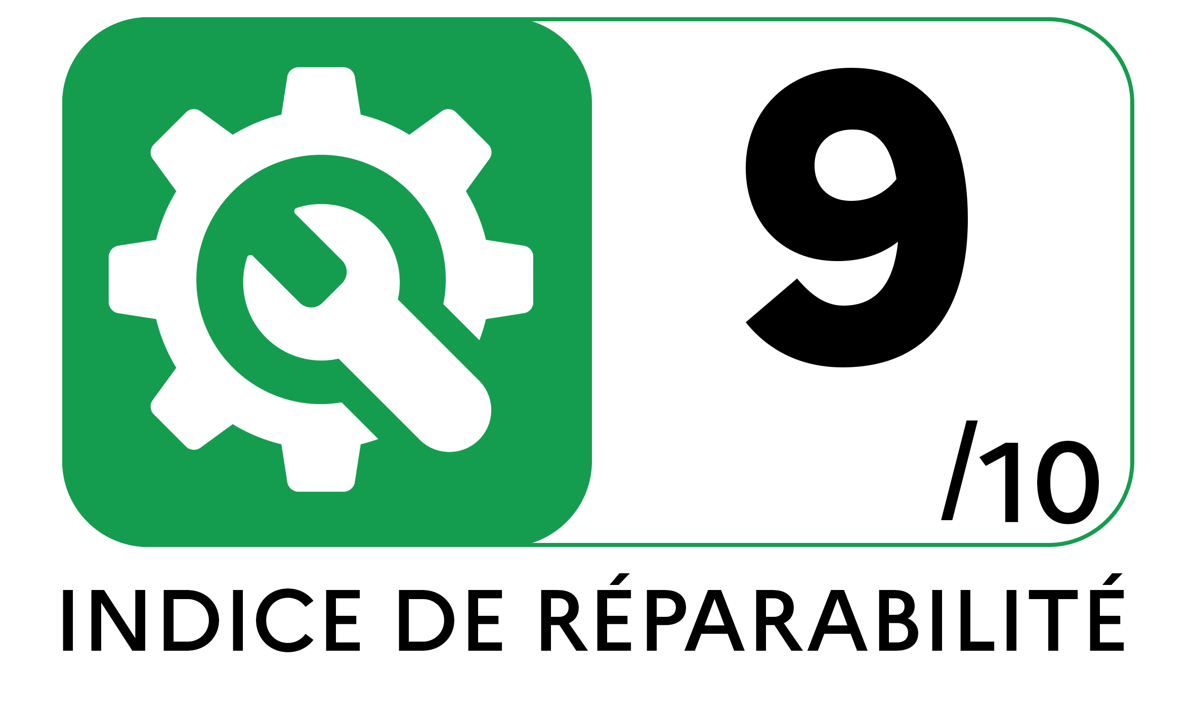 Indice réparabilité de 9