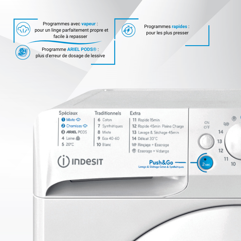 INDESIT BDE76435WVFR