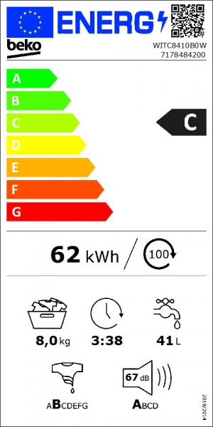 BEKO WITC8410B0W