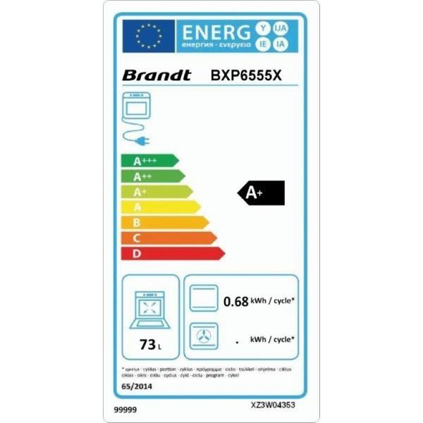 BRANDT BXP6555X