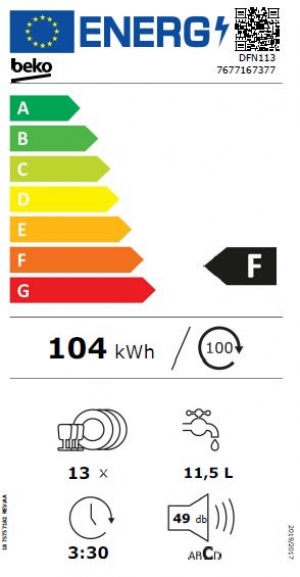 BEKO DFN113