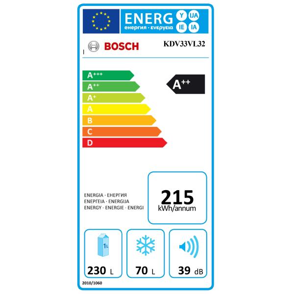 BOSCH KDV33VL32