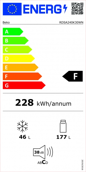 BEKO RDSA240K30WN